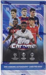 2022-23 Topps UEFA Club Competitions Chrome Hobby Box